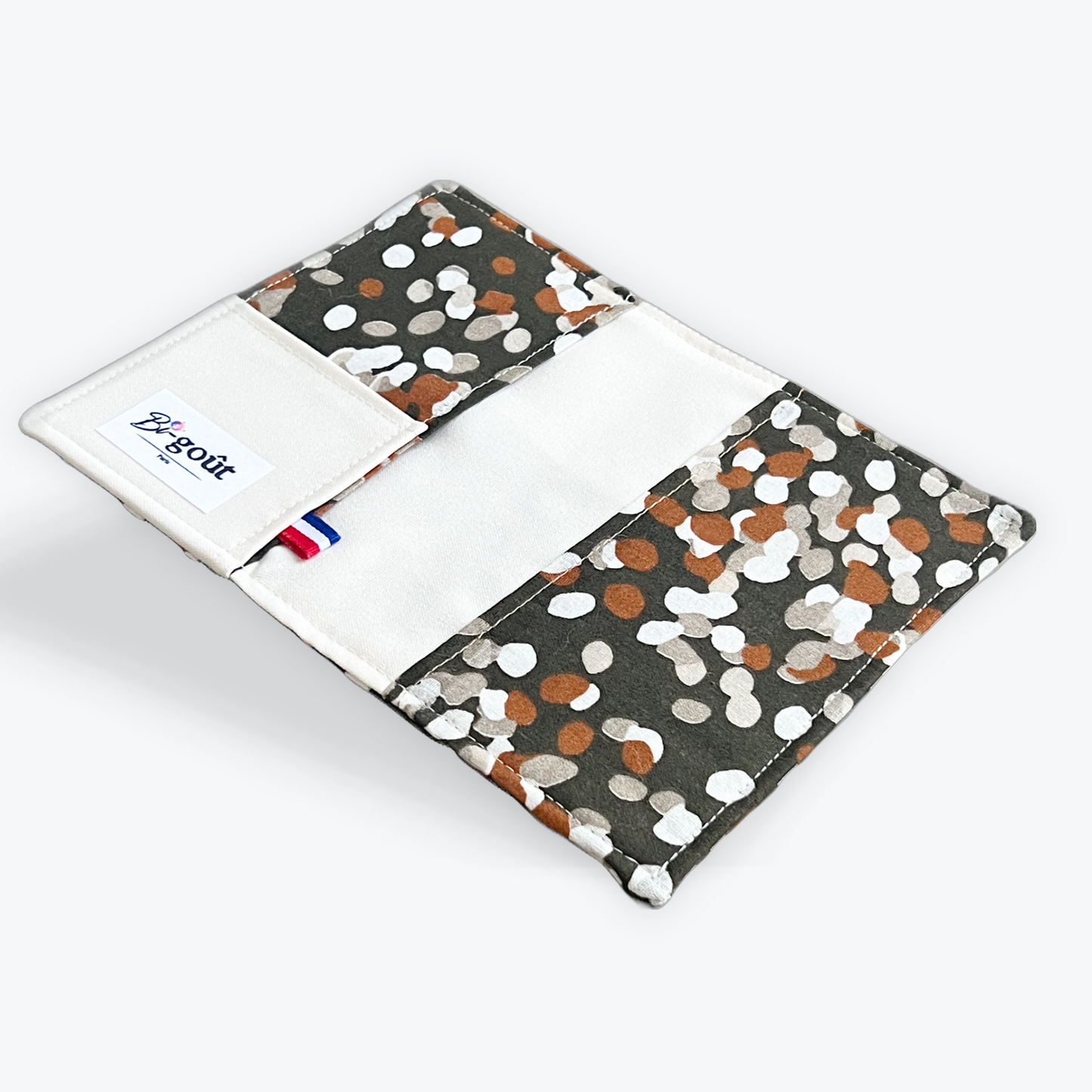 Bi-Passport The SHANA - Khaki polka dots/Ecru